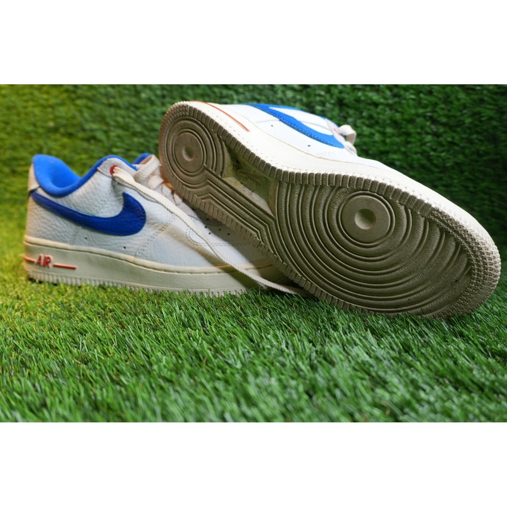 Nike Air Force 1‎ '07 Low Command Force White Hyper Royal Youth 6.5 Womens 8